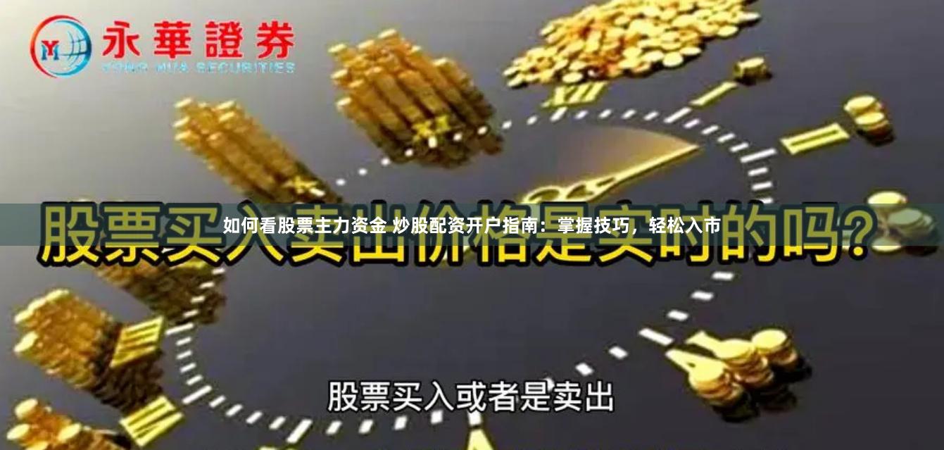 如何看股票主力资金 炒股配资开户指南：掌握技巧，轻松入市